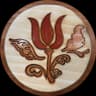 Cherry Hill Woodwork carved tulip logo
