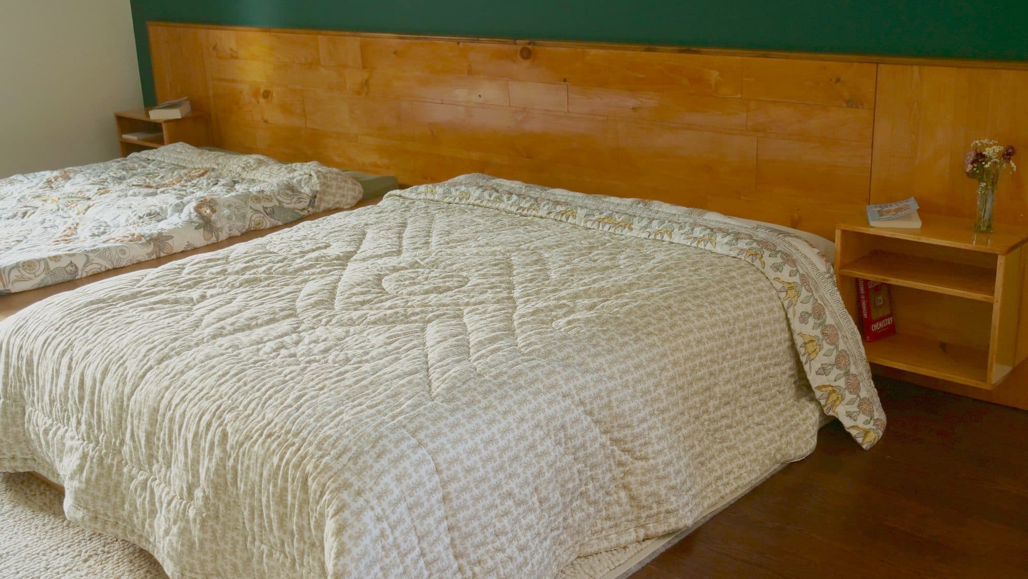 the scrap headboard
