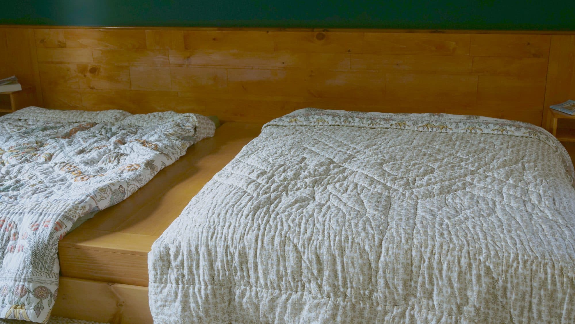 Headboard + platform frame