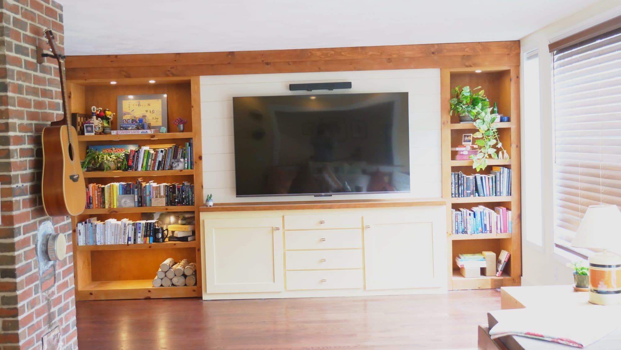 Built-in Media Wall